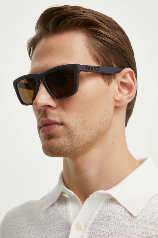 Sunčane naočale Gucci GG1571S smeđa