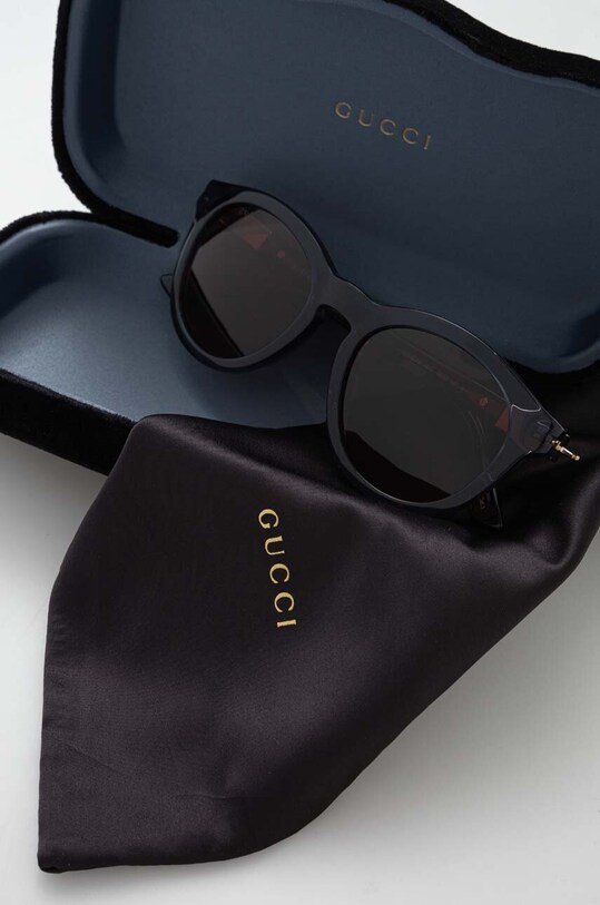 Сонцезахисні окуляри Gucci темно-синій GG1501S