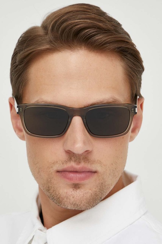 Saint Laurent okulary przeciwsłoneczne SL.662 szary