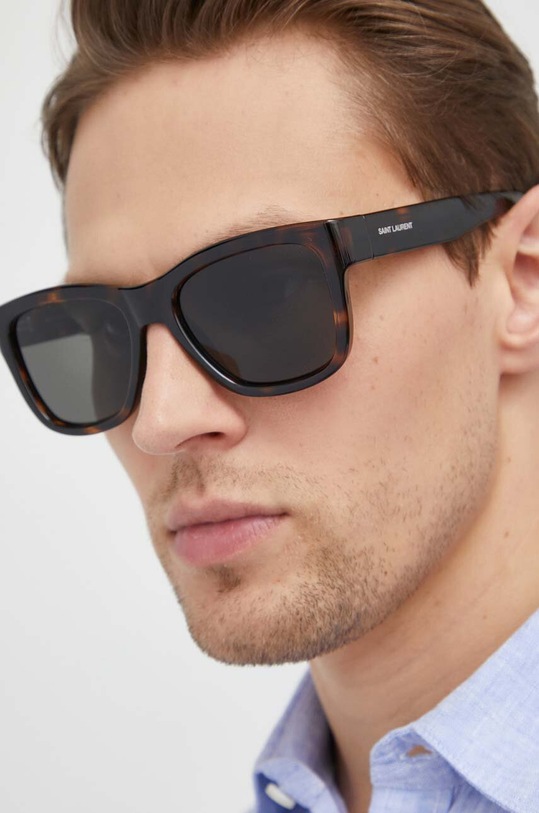 Sluneční brýle Saint Laurent SL.674 hnědá