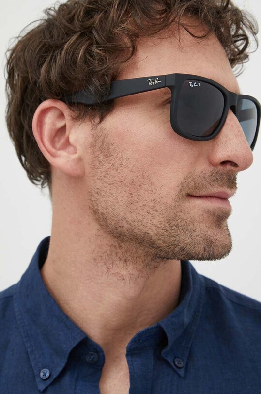 Сонцезахисні окуляри Ray-Ban JUSTIN 0RB4165 чорний AA00