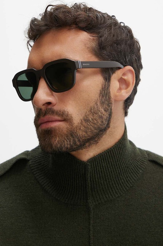 Gucci ochelari de soare uniforme maro GG1508S
