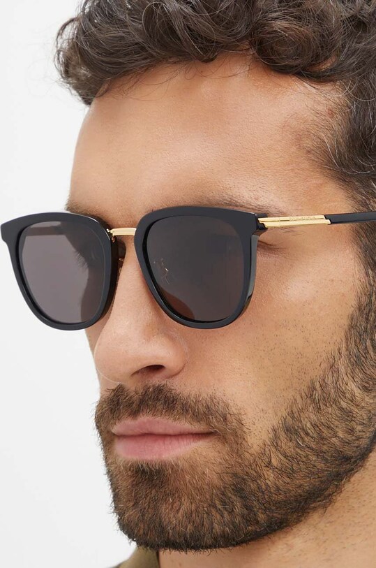 Bottega Veneta okulary przeciwsłoneczne BV1298SA czarny