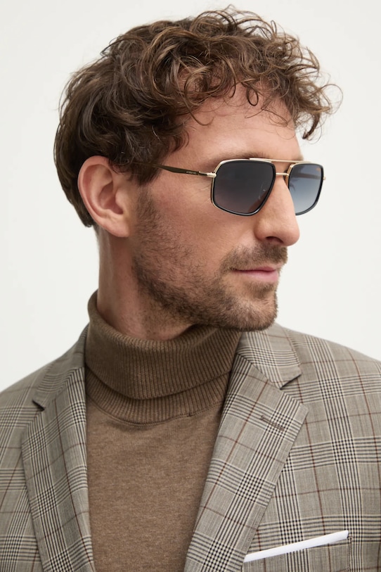 Солнцезащитные очки Carrera авиатор чёрный CARRERA.338/S