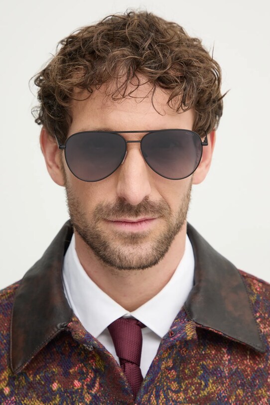 Accesorii HUGO ochelari de soare HG.1318/S negru