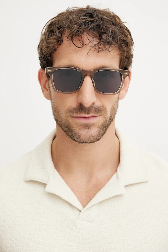 Сонцезахисні окуляри Tommy Hilfiger прямокутна коричневий TH.2127/S