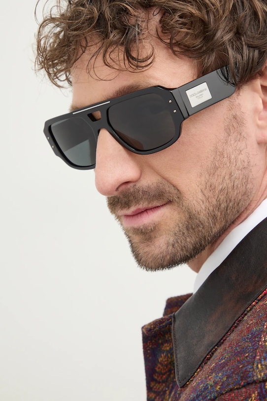 Slnečné okuliare Dolce & Gabbana hladký čierna 0DG4482