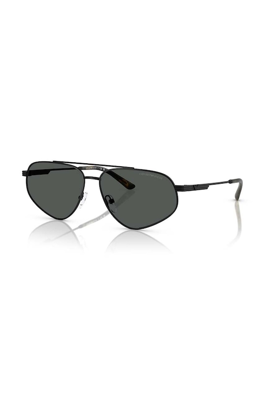 Emporio Armani okulary przeciwsłoneczne jednolita czarny 0EA2156