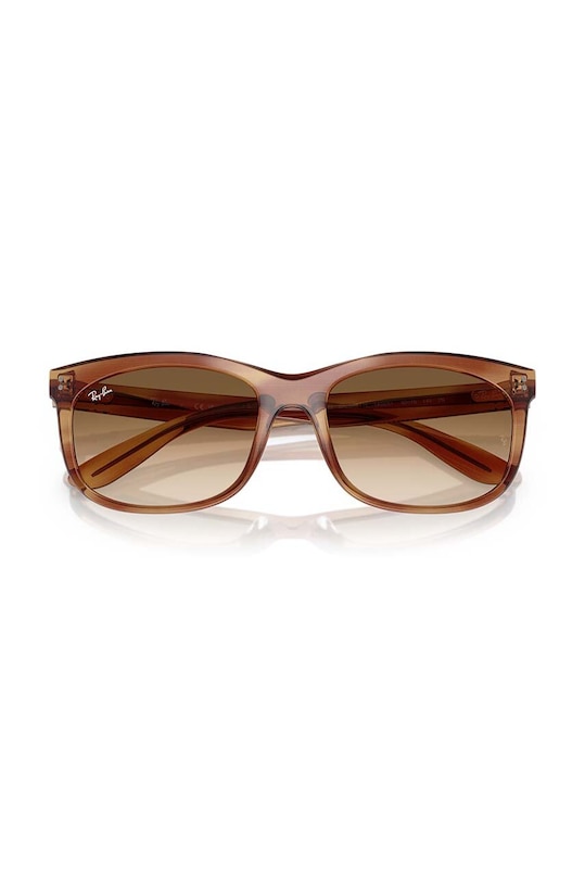Slnečné okuliare Ray-Ban 0RB2389.140351 béžová