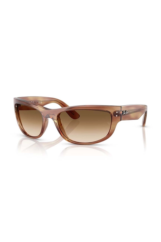 Ray-Ban okulary przeciwsłoneczne gradientowa beżowy 0RB2289.140351