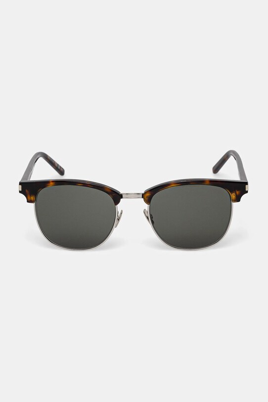 Akcesoria Saint Laurent okulary przeciwsłoneczne SL.108 brązowy