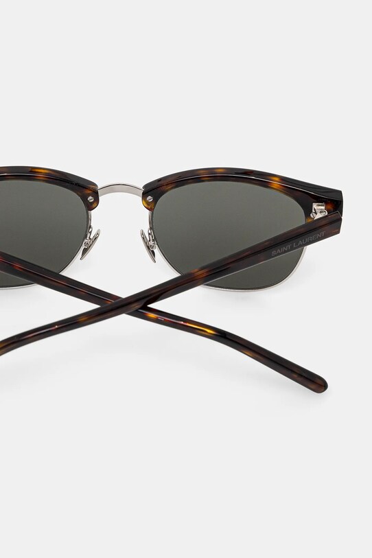 Saint Laurent okulary przeciwsłoneczne brązowy SL.108