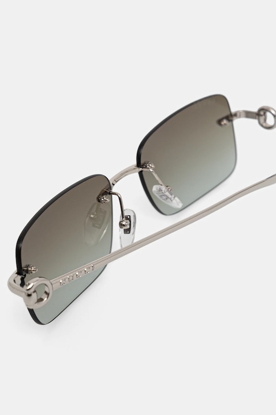 Gucci okulary przeciwsłoneczne srebrny GG1703S