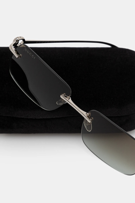 Gucci okulary przeciwsłoneczne GG1703S srebrny