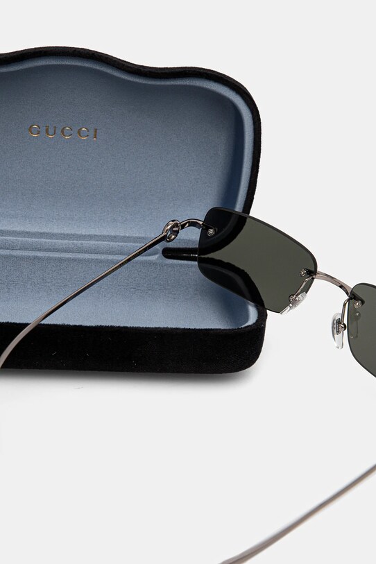 Gucci occhiali da sole GG1703S argento
