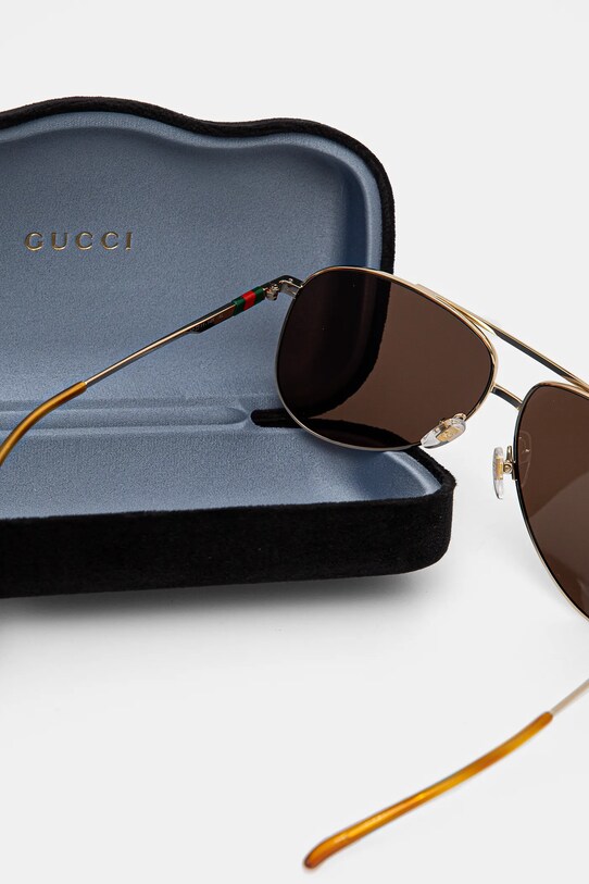 Sluneční brýle Gucci GG1677S zlatá