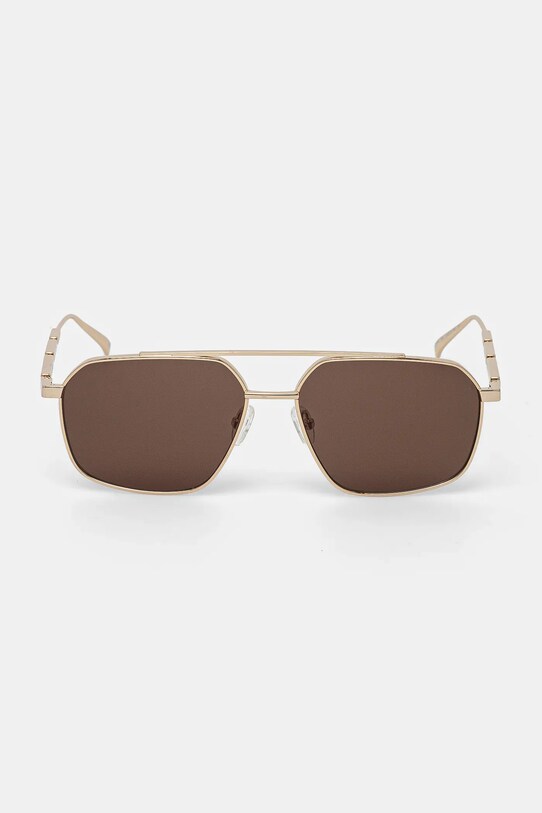 Akcesoria Alexander McQueen okulary przeciwsłoneczne AM0477S złoty