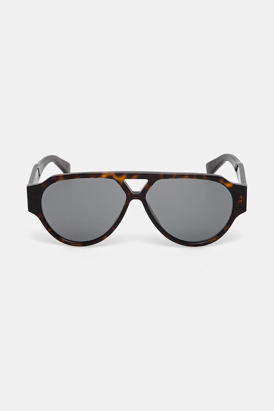 Akcesoria Bottega Veneta okulary przeciwsłoneczne BV1318S brązowy