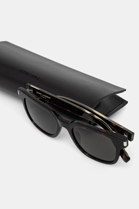 Slnečné okuliare Saint Laurent SL.711 hnedá