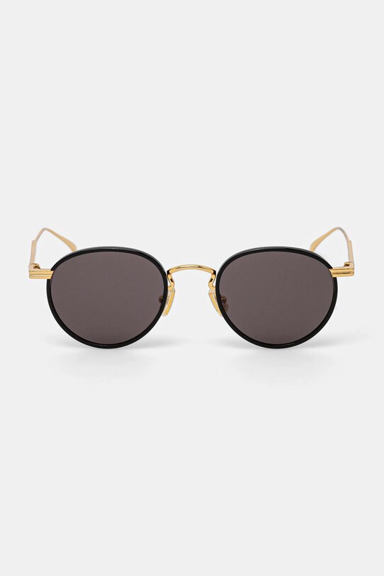 Akcesoria Bottega Veneta okulary przeciwsłoneczne BV1389S złoty