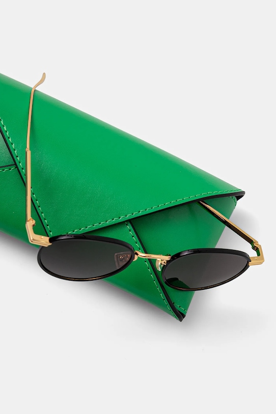 Bottega Veneta okulary przeciwsłoneczne złoty BV1389S