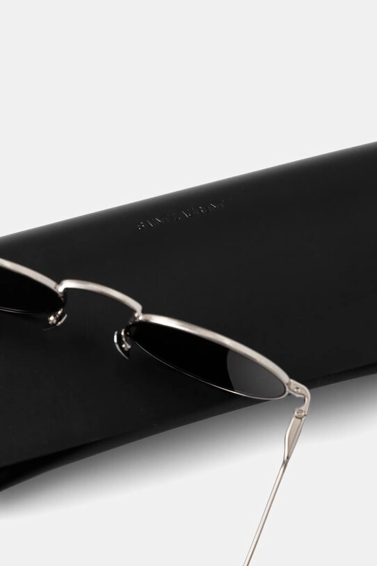 Сонцезахисні окуляри Saint Laurent срібний SL.799