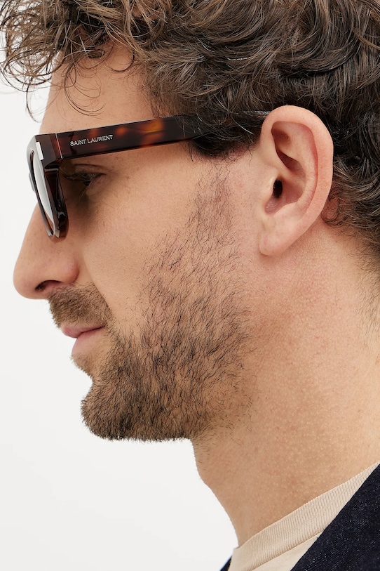 Saint Laurent ochelari de soare SL.801 portocaliu