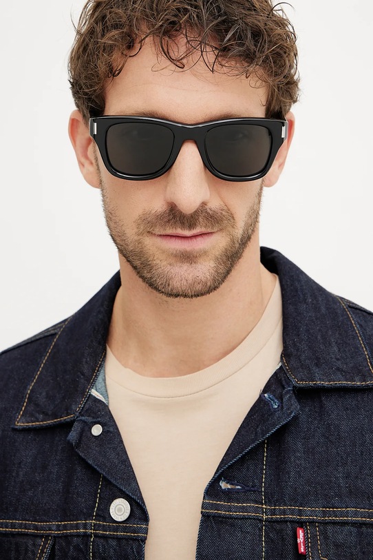 Saint Laurent ochelari de soare SL.801 negru