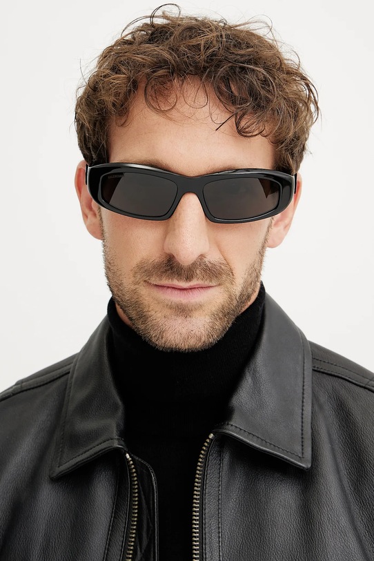 Balenciaga ochelari de soare BB0408S negru