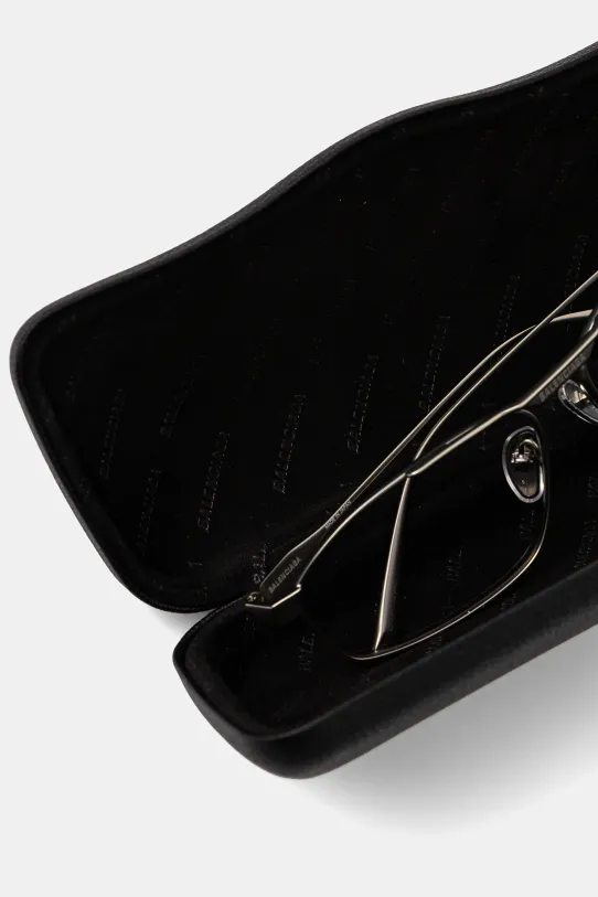 Slnečné okuliare Balenciaga strieborná BB0416S