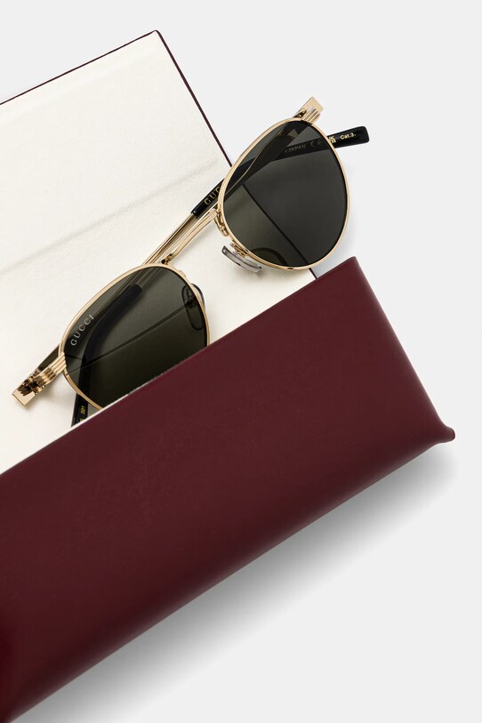 Doplňky Sluneční brýle Gucci GG1875S zlatá