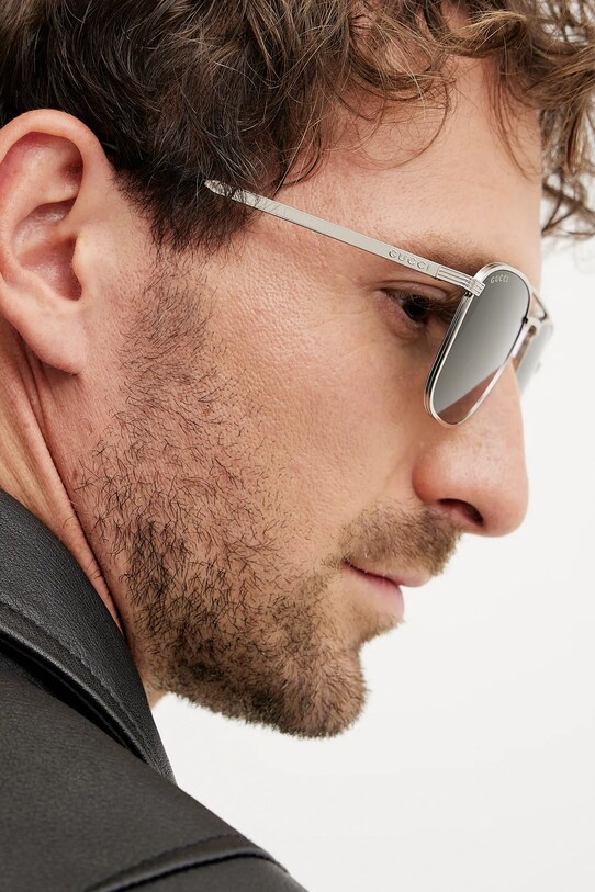 Gucci okulary przeciwsłoneczne GG1881S srebrny AA00