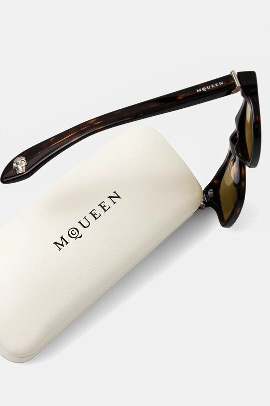 Doplňky Sluneční brýle Alexander McQueen AM0505S oranžová