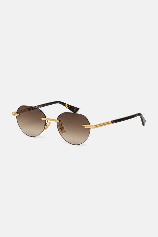 Bottega Veneta ochelari de soare BV1379S aur AA00