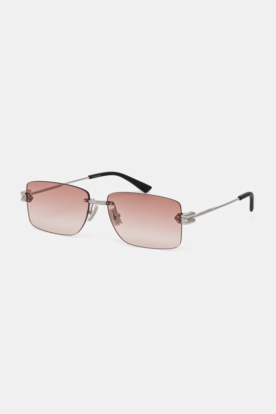 Bottega Veneta ochelari de soare uniforme argintiu BV1126S