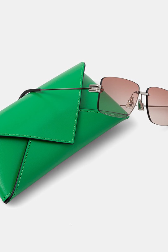 Doplnky Slnečné okuliare Bottega Veneta BV1126S strieborná