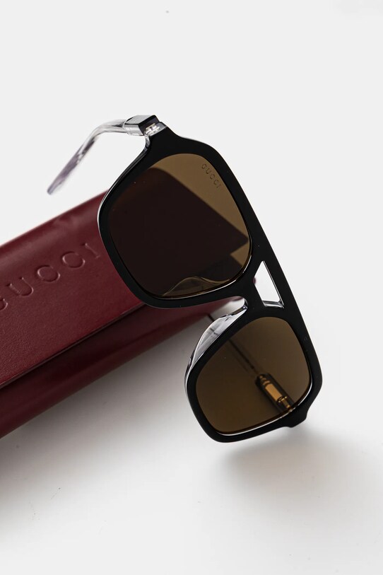 Gucci ochelari de soare negru GG1823SA