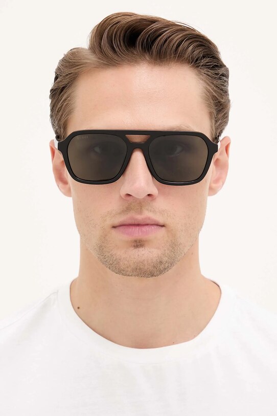 Gucci okulary przeciwsłoneczne GG1823SA czarny