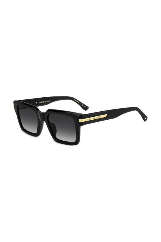 DSQUARED2 ochelari dreptunghiular negru D2.0161/G/S