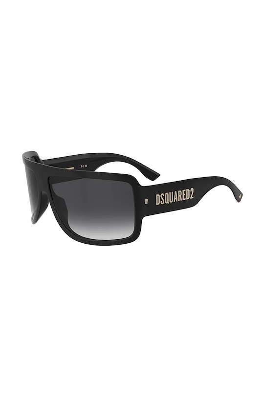 DSQUARED2 okulary przeciwsłoneczne jednolita czarny D2.0164/S