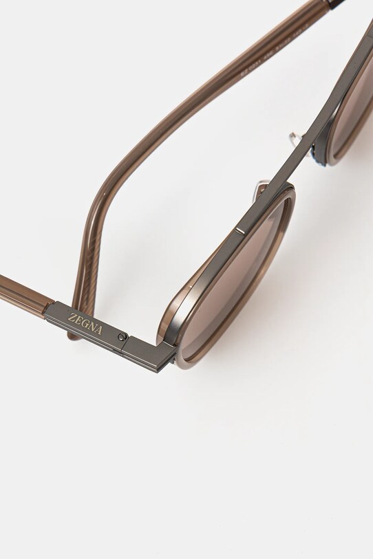 Zegna occhiali da sole EZ0231.5145E argento