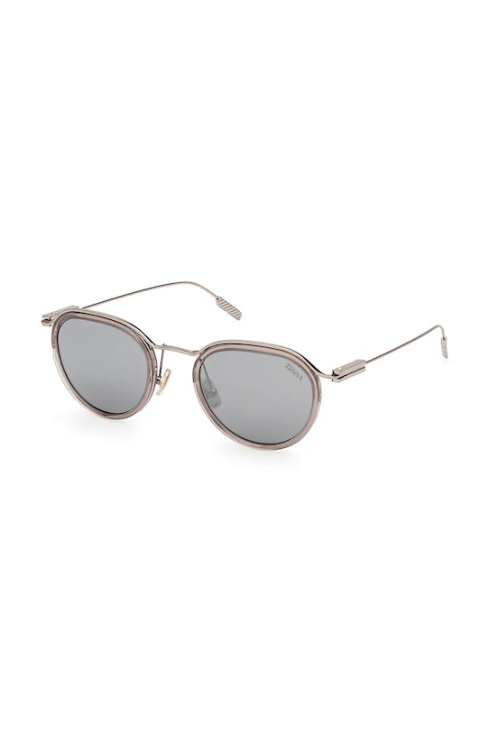 Zegna okulary przeciwsłoneczne EZ0246.5157A beżowy AA00