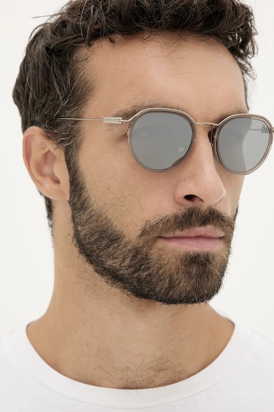 Zegna okulary przeciwsłoneczne EZ0246.5157A