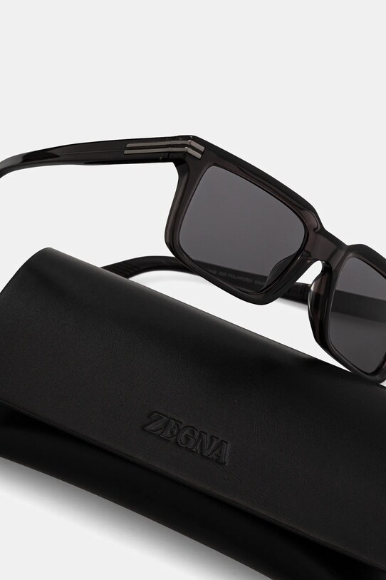 Accesorii Zegna ochelari de soare EZ0249.5320D negru