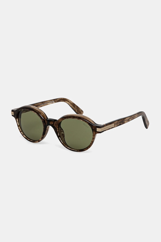 Sluneční brýle Zegna EZ0253.5050N hnědá AA00