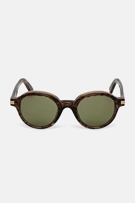 Slnečné okuliare Zegna EZ0253.5050N hnedá AA00