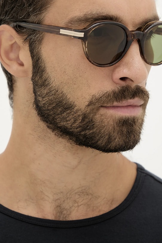 Zegna okulary przeciwsłoneczne EZ0253.5050N
