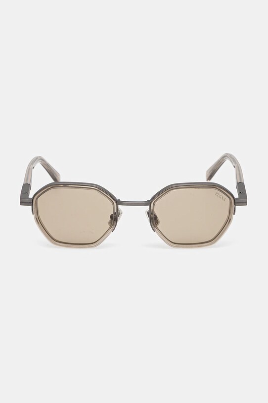 Zegna ochelari de soare EZ0259.5045E argintiu AA00