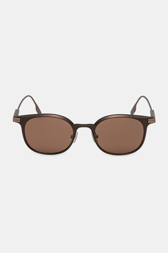 Slnečné okuliare Zegna EZ0260.5037E hnedá AA00