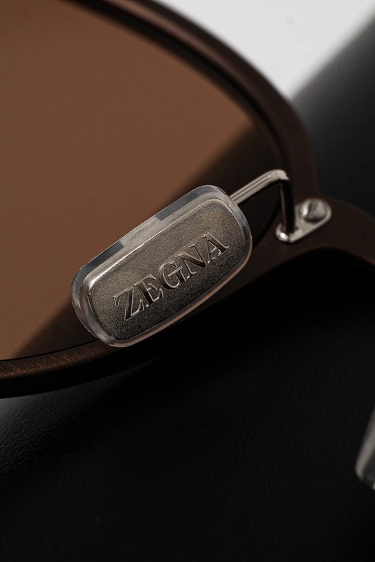 Slnečné okuliare Zegna hnedá EZ0260.5037E